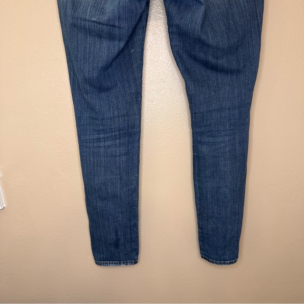 Loft Women's Modern Skinny Distressed Blue Jeans Size 27/4 - Picture 5 of 10